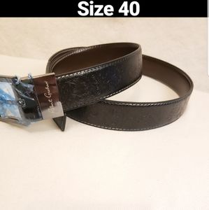 Robert Graham Garrison Reversible Belt sz 40 Mens
